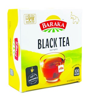 Tea Black filter Bags "Baraka" (2g * 100 cts.)  *